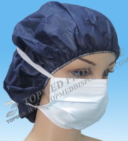 nonwoven face mask 3 ply disposable for hospital and nurse